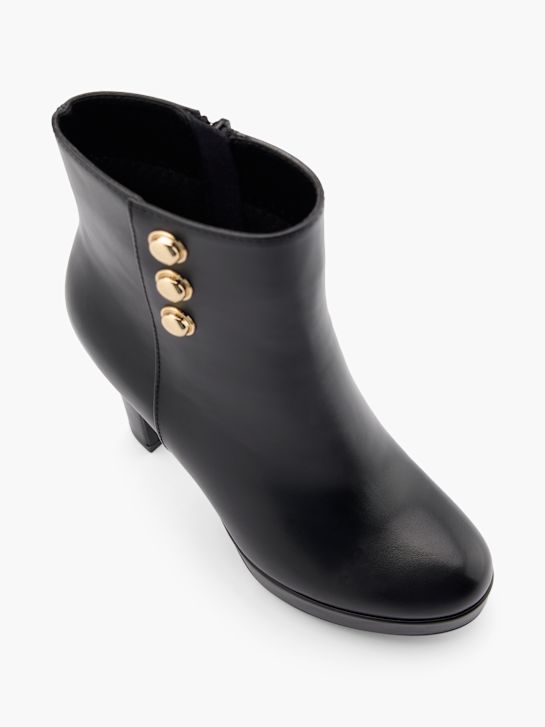 Catwalk Botki Czarny 49962 2