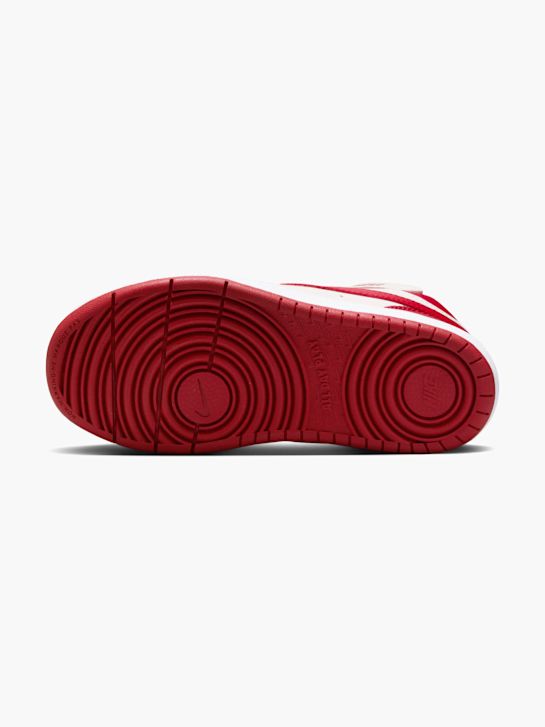 Nike Sneaker alta Rosso 50080 4