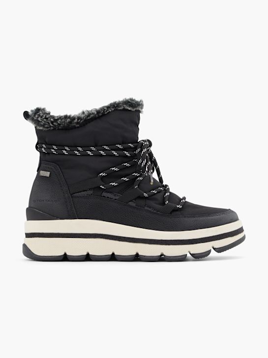 TOM TAILOR Bota de inverno Preto 51928 1