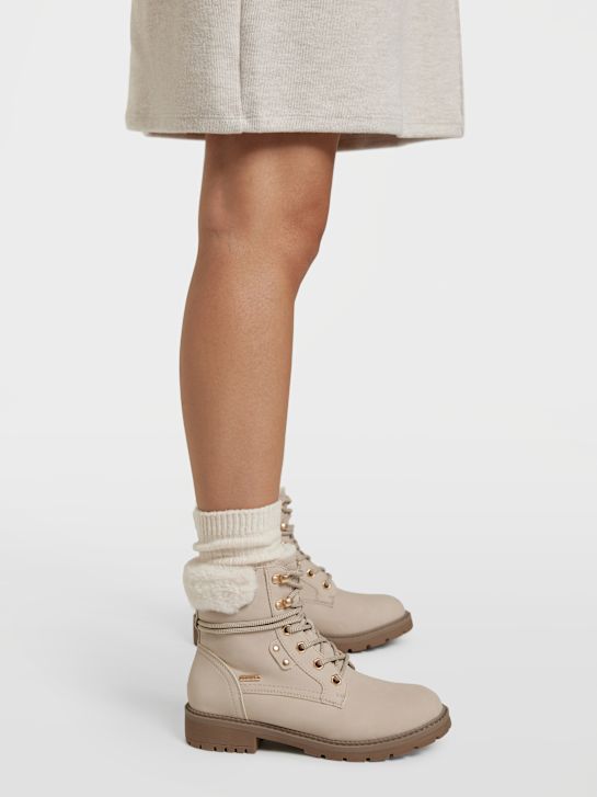 Highland Creek Bota con cordones Beige 52063 5