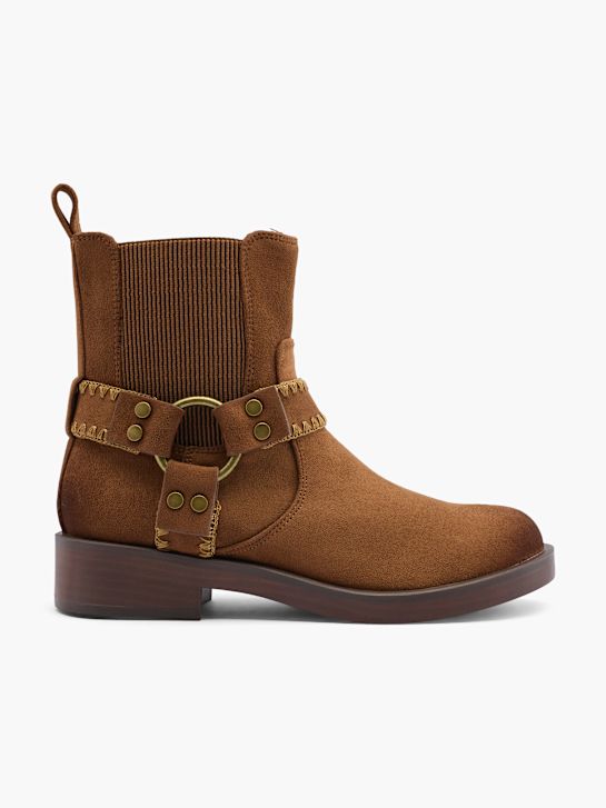 Catwalk Heeled chelsea boot Beige 87945 1