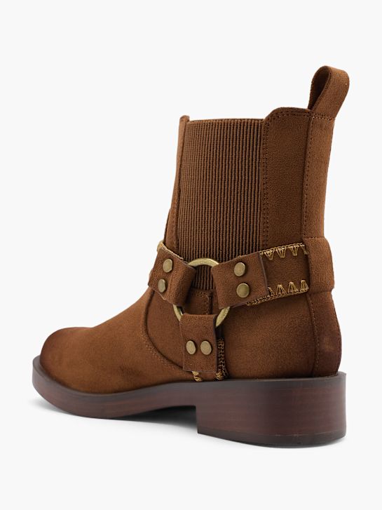 Catwalk Heeled chelsea boot Beige 87945 3