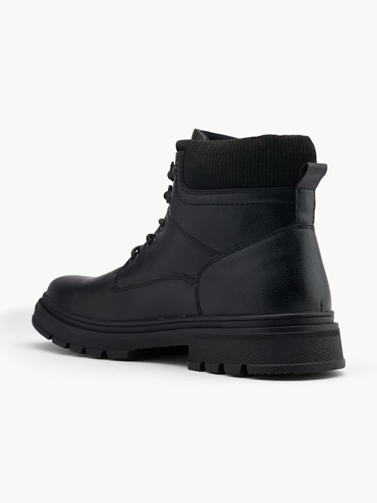 AM SHOE Stivale allacciato Nero 52384 3