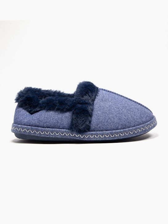 Casa mia Closed toe mule Blue 87950 1
