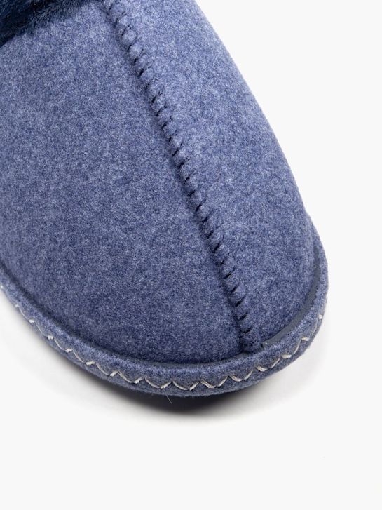 Casa mia Closed toe mule Blue 87950 2