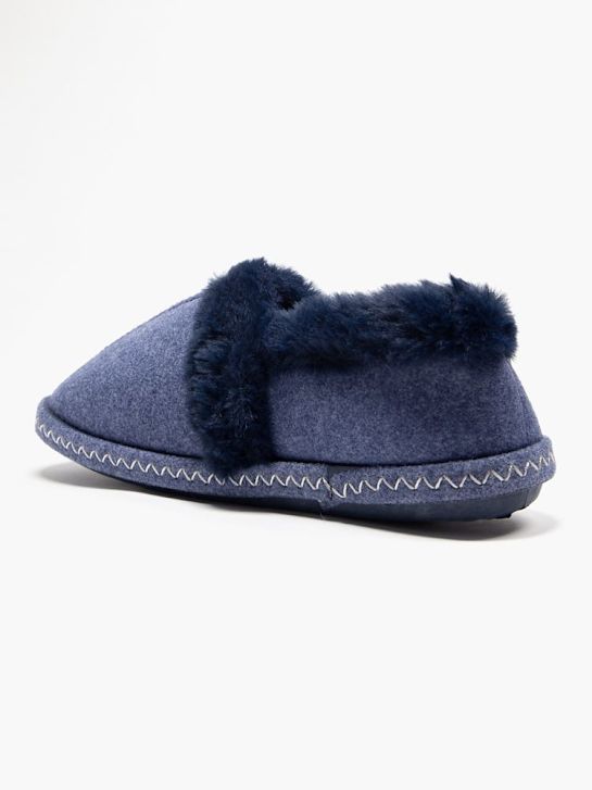 Casa mia Closed toe mule Blue 87950 3