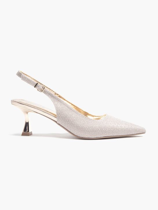 Catwalk Slingback heel Rose gold DEICHMANN