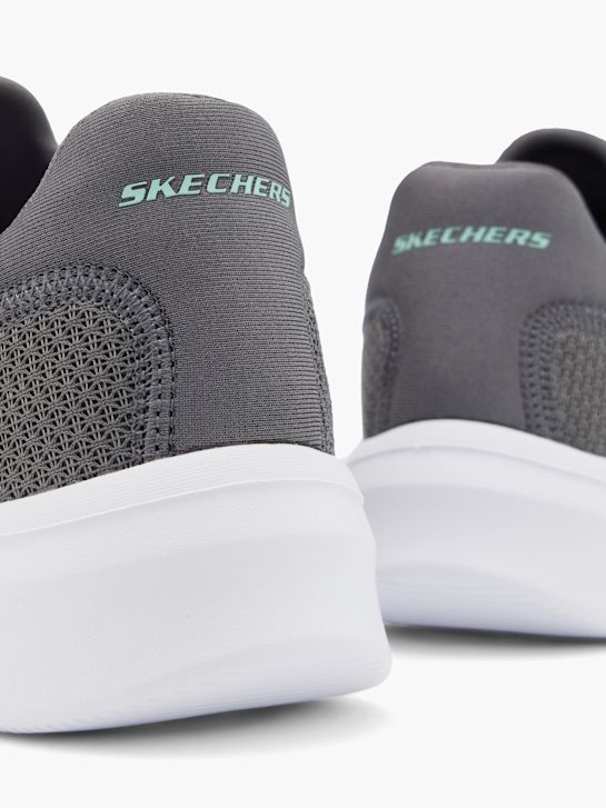 Skechers Slip On Sneaker Grau 52809 6
