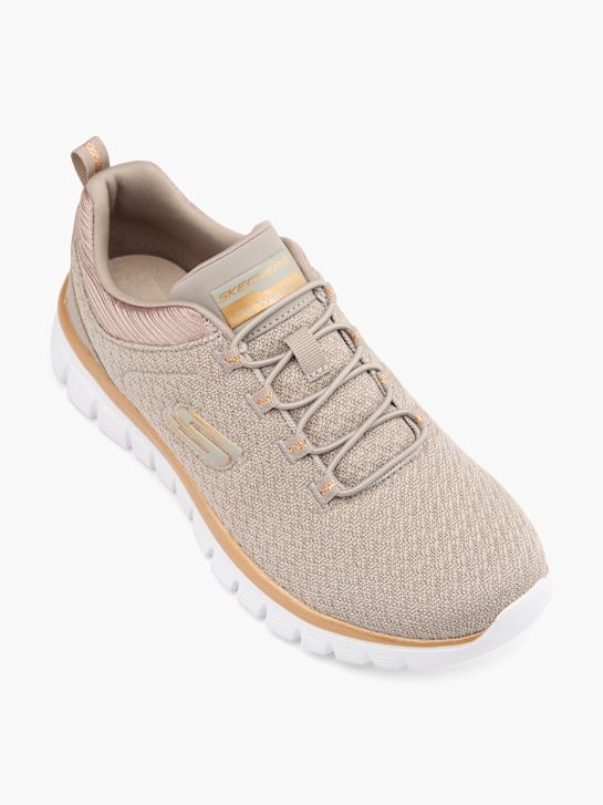 Skechers Slip-on маратонки Сиво-кафяв 52793 2