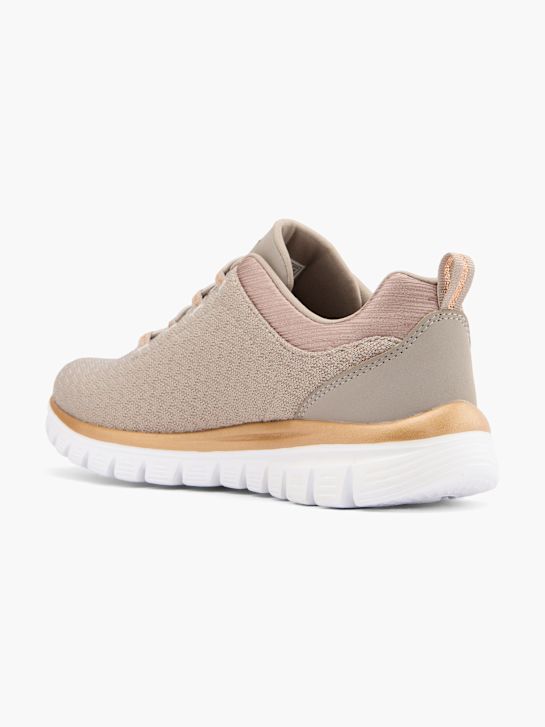 Skechers Slip On Sneaker Taupe 52793 3