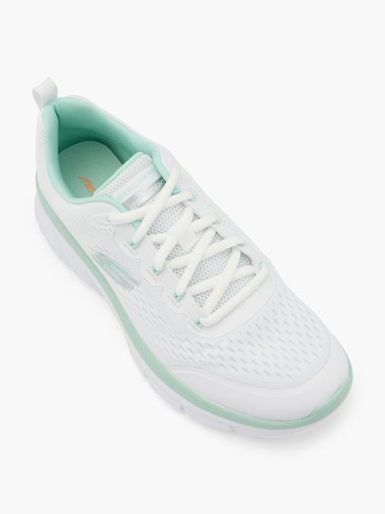 Skechers Чънки маратонки Бял 52798 2