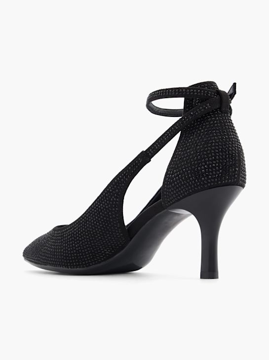 Graceland Spangenpumps Schwarz 52900 3