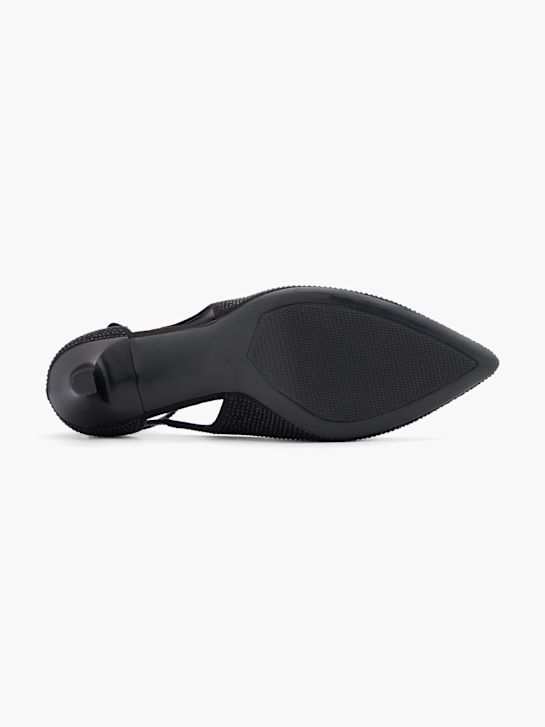 Graceland Spangenpumps Schwarz 52900 4