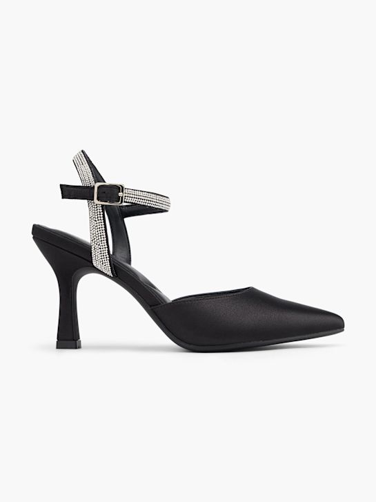 Catwalk Slingback salonke Crna 52896 1