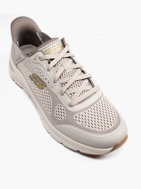 Skechers Trainer Taupe 89837 2
