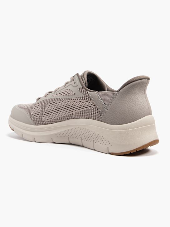 Skechers Trainer Taupe 89837 3
