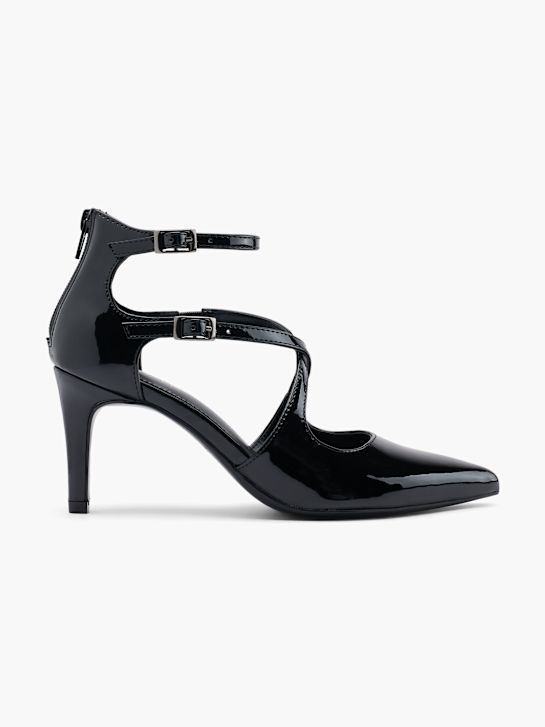 Catwalk Czółenka z zapięciem Czarny 53438 1