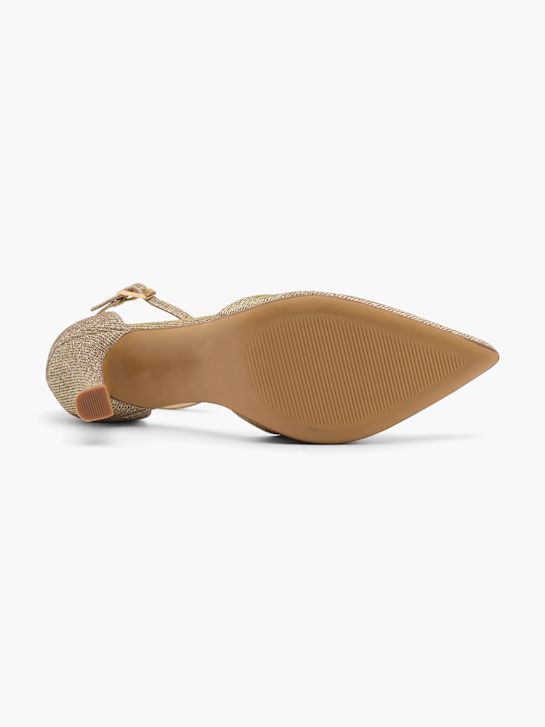 Catwalk Spangenpumps Gold 53441 4