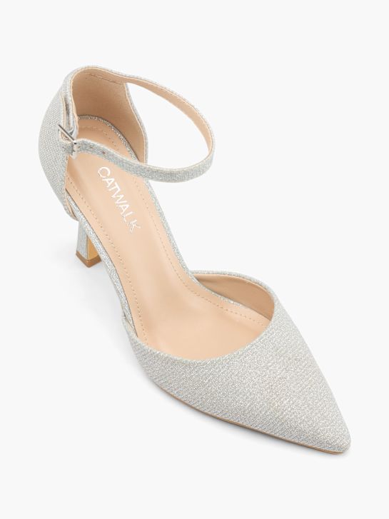Catwalk Spangenpumps Silber 53617 2