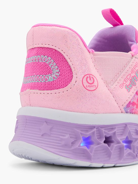 Skechers SHIMMER STAR LIGHTS, SWIFT FIT Sneakersy Różowy DEICHMANN
