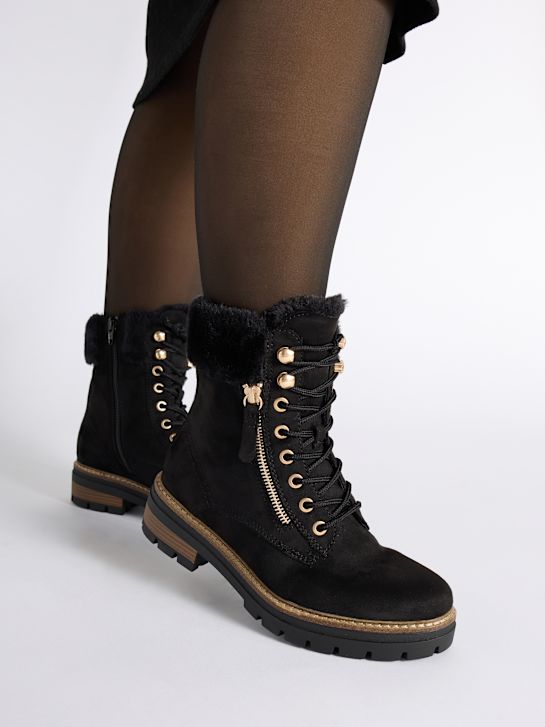 Landrover Schnürboots Schwarz DEICHMANN