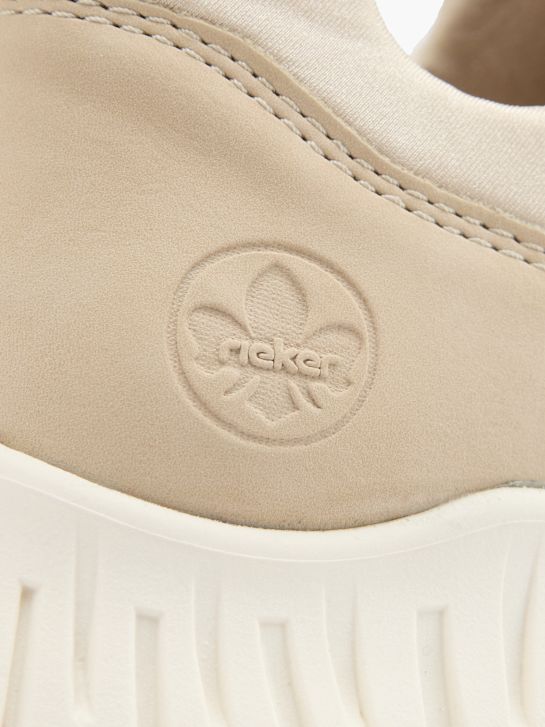 Rieker Slip On Sneaker Creme 53920 5
