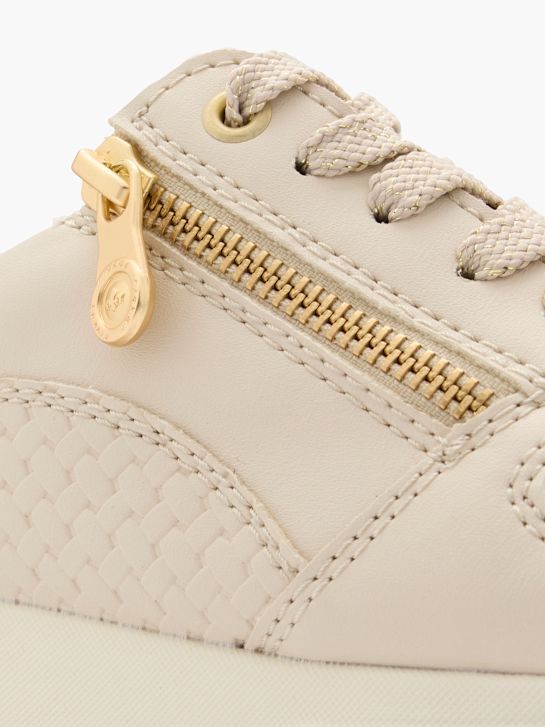 Rieker Sneakersy Kremowy 53923 5