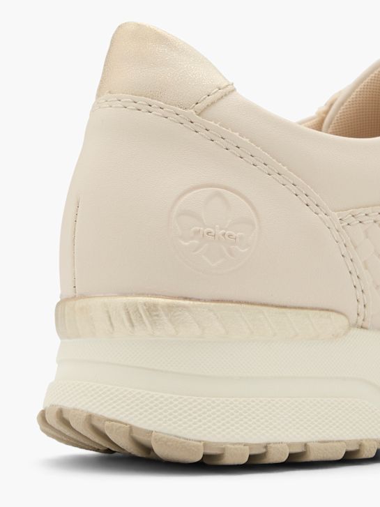 Rieker Sneakersy Kremowy 53923 6