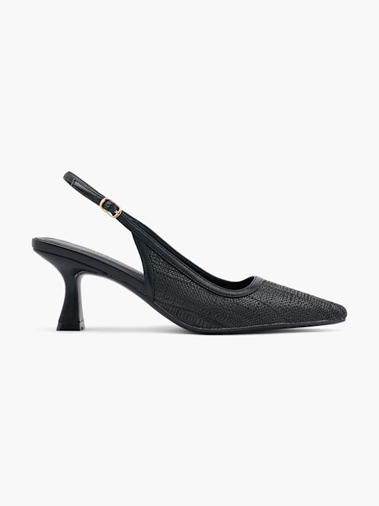 Catwalk Décolleté con cinturino Nero 75992 1