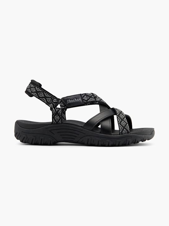 Skechers Sandały trekkingowe Czarny 53930 1