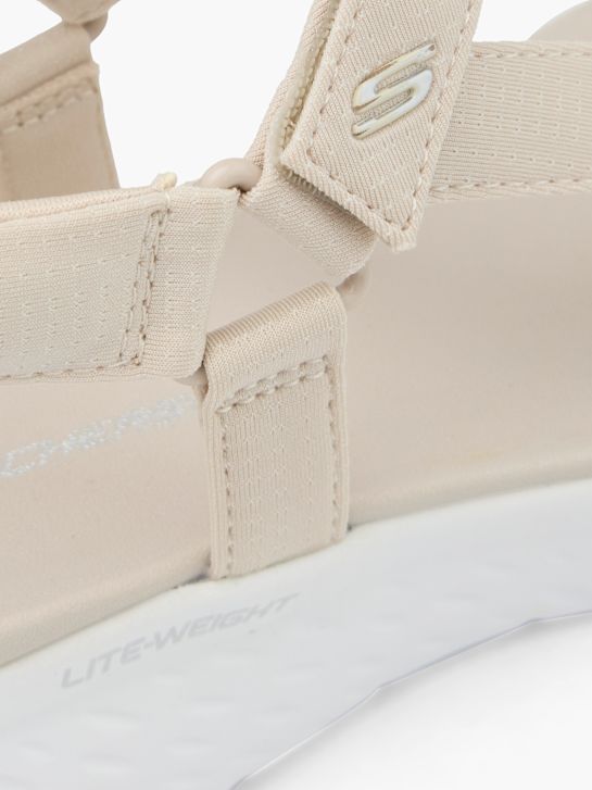 Skechers Sandale Crème 53931 6
