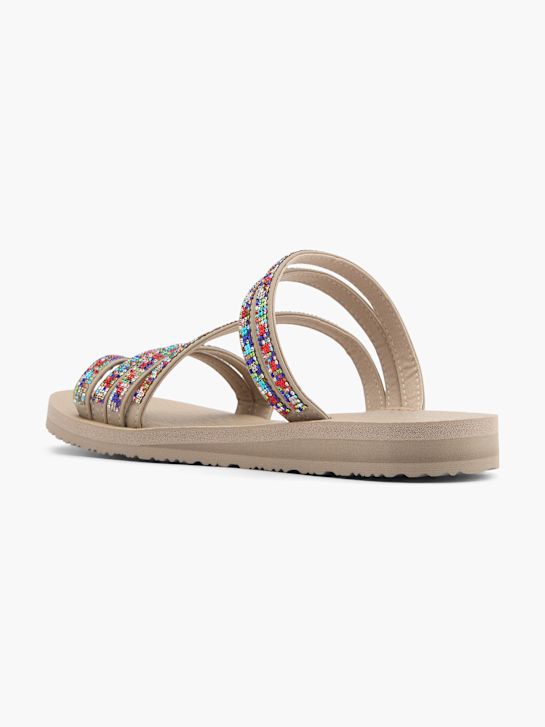 Skechers Sandalia Taupe 53934 3