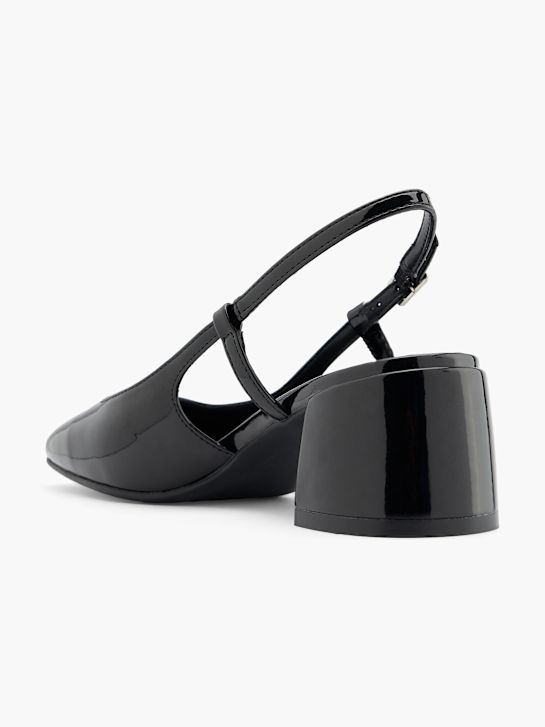 Graceland Pantofi sling Negru 58162 3