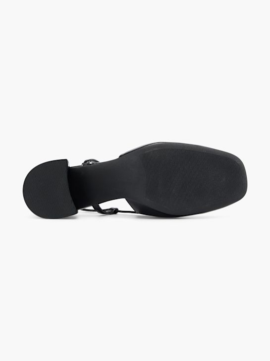 Graceland Pantofi sling Negru 58162 4