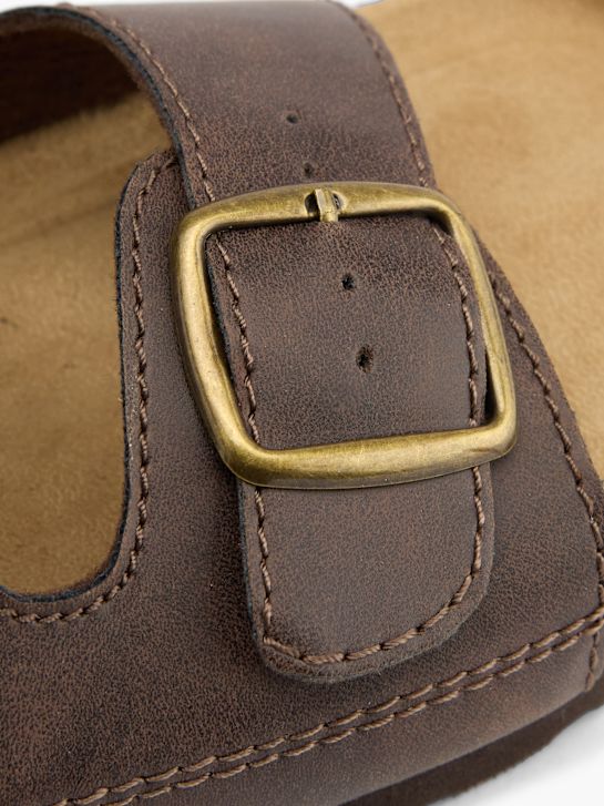 Björndal Tieffuß Pantolette Braun 54806 5