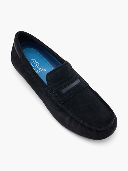 AM SHOE Loaferi Negru 54837 2