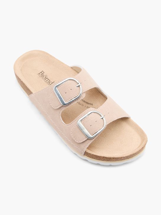 Björndal Zapatillas de casa abiertas Rosa 54878 2