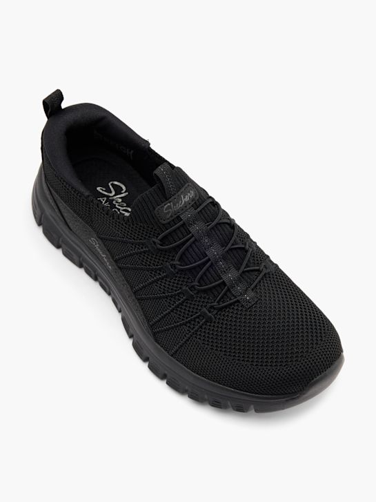 Skechers Slip On Sneaker Schwarz 55247 2
