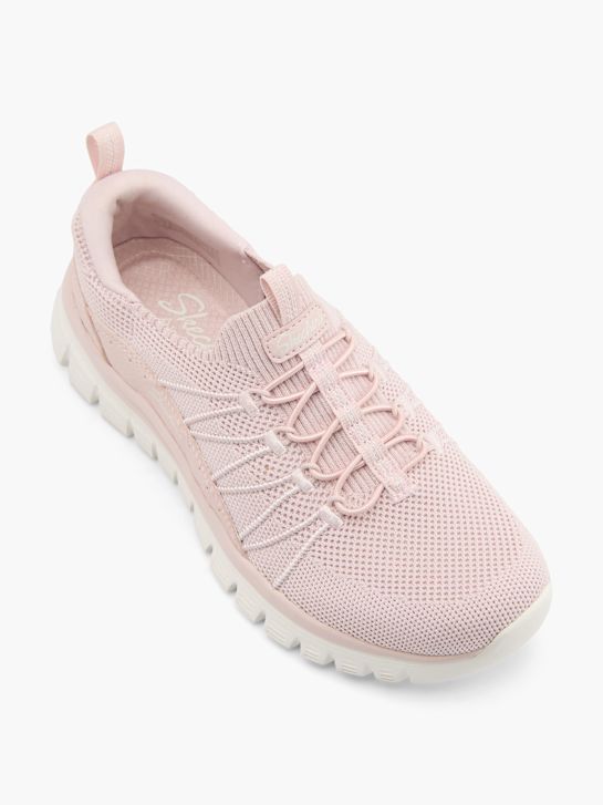 Skechers Slip On Sneaker Rosa 55248 2