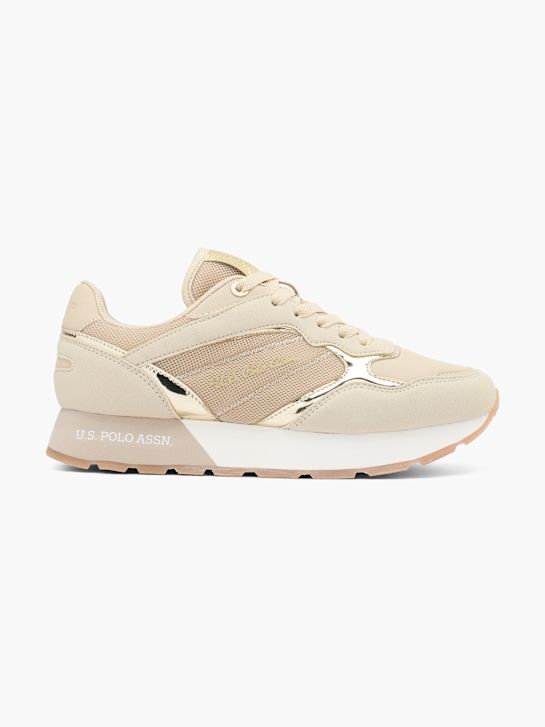 U.S. Polo Sapatilha Beige 55341 1