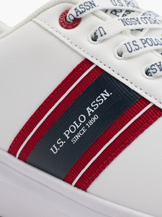 U.S. Polo Sapatilha Branco 55205 6