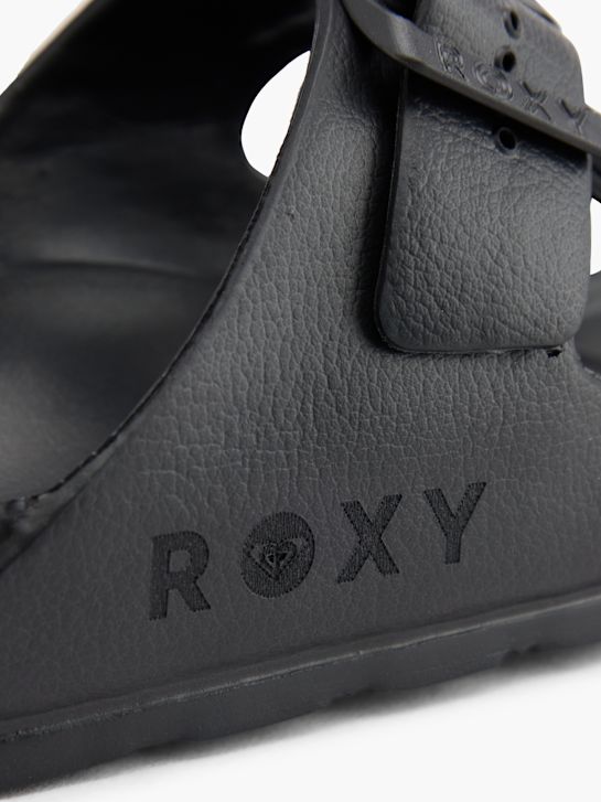 ROXY Klapki z profilowaną wkładką Czarny 55323 5