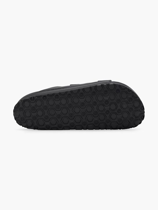 Quiksilver Flache Pantolette Schwarz 56643 4