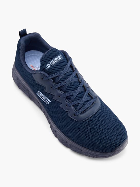 Skechers Slip On Sneaker Blau 56724 2