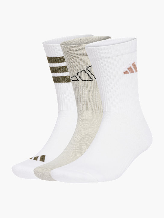 ホワイトさん adidas 3x Çorap Beyaz | DEICHMANN