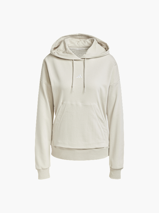 adidas Felpa con cappuccio Bianco Sporco 56920 1