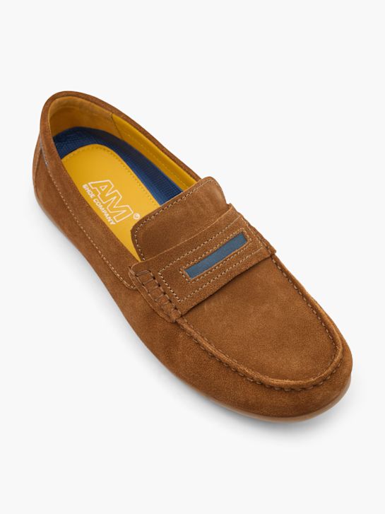 AM SHOE Mocassino Cognac 57114 2