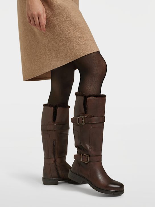 5th Avenue Knee high boot Brown 88057 5