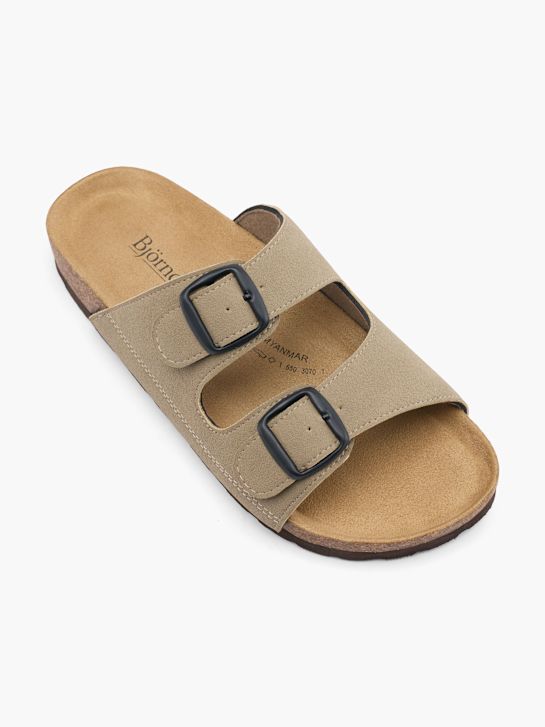 Björndal Zapatillas de casa abiertas Marrón 58253 2