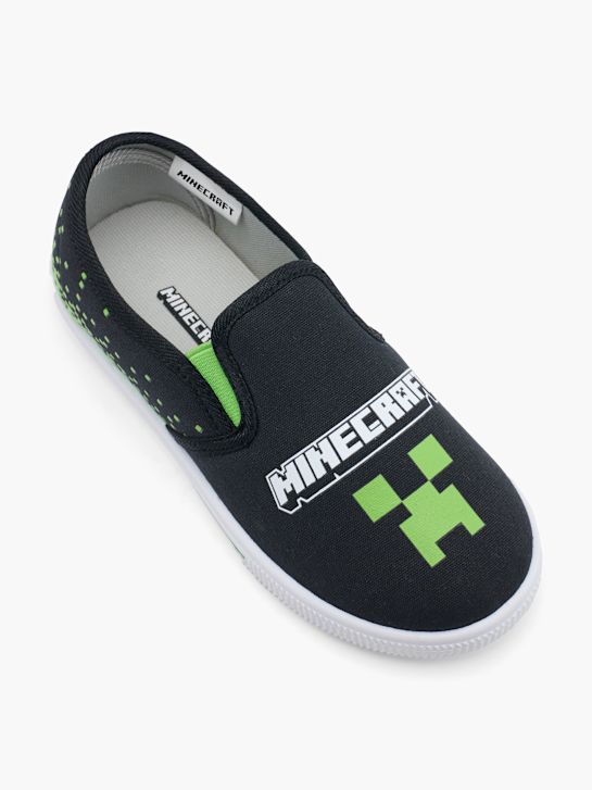 Minecraft Chaussons Noir 58240 2
